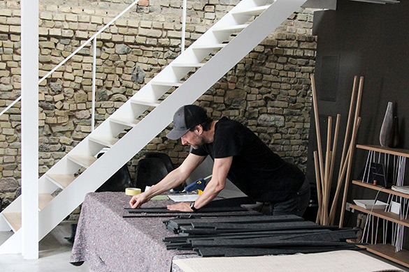 Bernd working