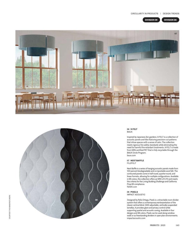 Nest Baffle layout in Metropolis