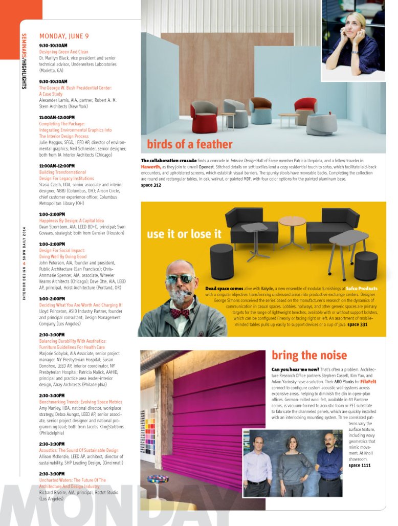 Interior Design Show Daily, Jun 2014