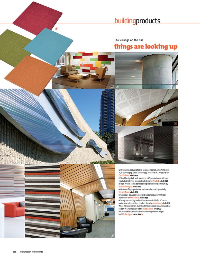 Interior Design, Nov 2012