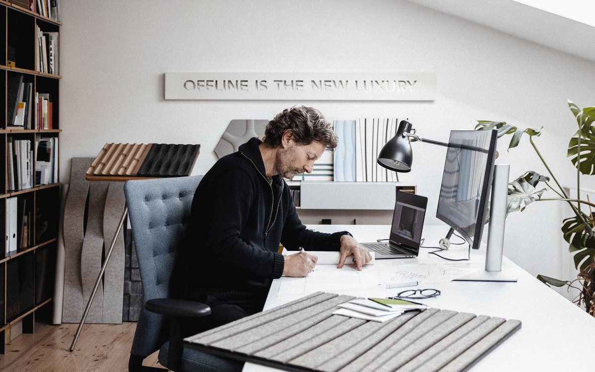 Bernd in studio