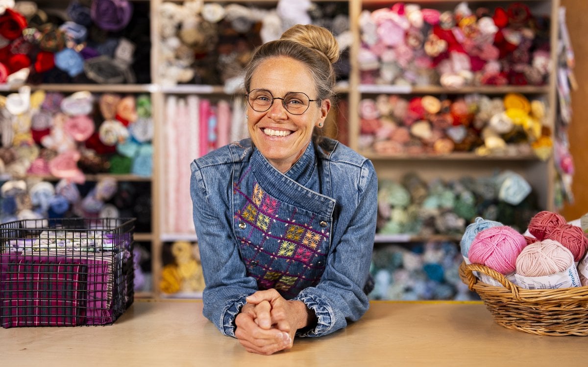 Dawne Hoeg, founder of Stitch Buffalo