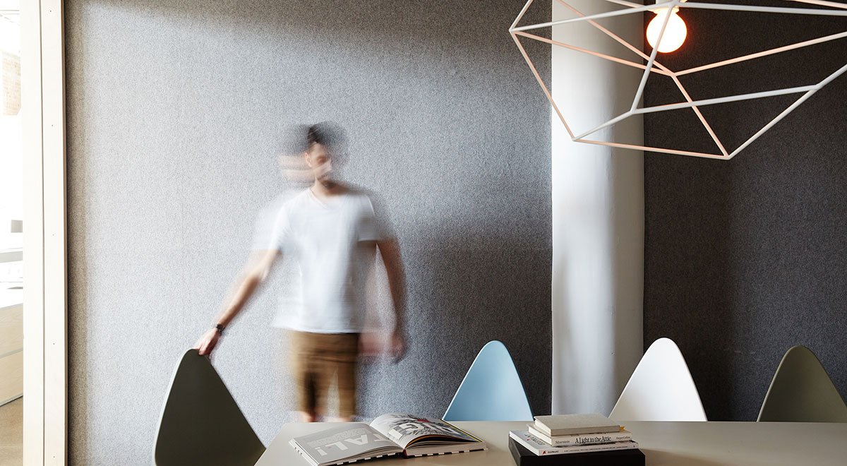 Playdots office with grey wall 