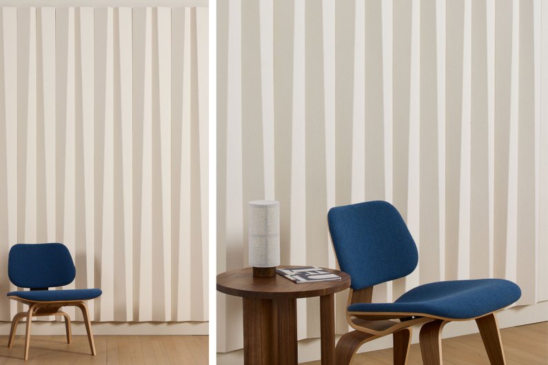 Peak with blue chair and angled view
