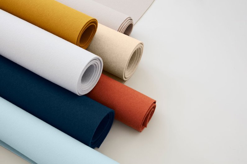 100 Percent Wool Felt Roll - Wool Felt color SAND - 5 X 36 Wool Felt -  100% Wool Felt